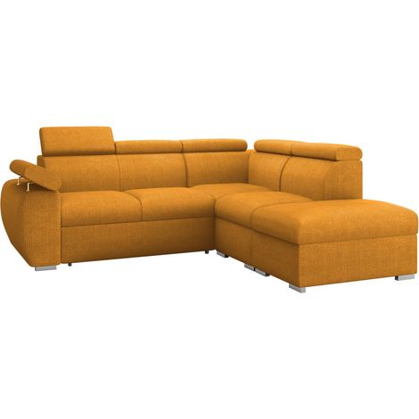 Sofá rinconero Columbus 228, Derecha, Función de descanso, Almacenaje, 260x230x85cm, 0