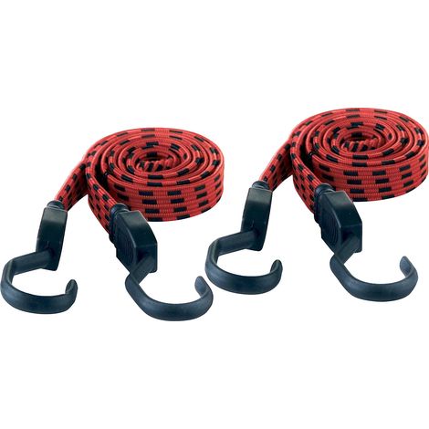 FRANKEL kaiserkraft, Sangle caoutchoutée KRANE, noir / rouge, (1/2)