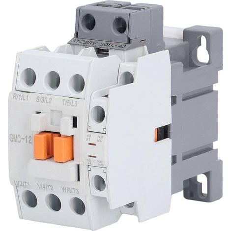 AC-Schütz für DIN-Schienenmontage, Haushaltsstromkreissteuerung, 1 Schließer, 1 Öffner, 220 V, 50 Hz, 13 A, GMC-12 (1/4)