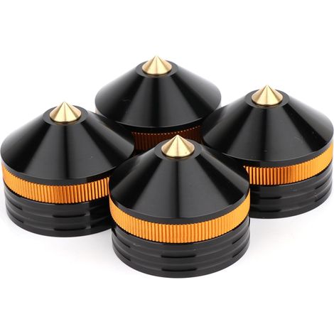 Pieds anti-vibrations en aluminium XAGMODSHN pour enceintes avec point (1/5)