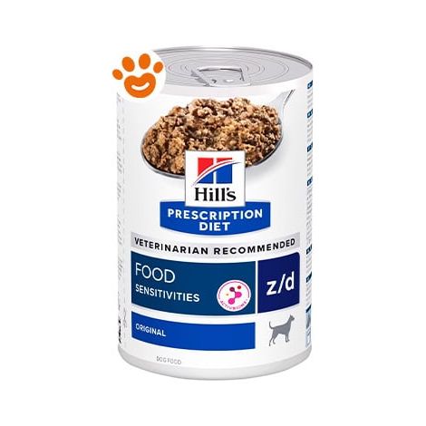 Hills Dog Prescription Diet z/d Food Sensitivities Original - Lattina 370 Gr - Cibo Umido Cani