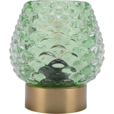 Rengue Petite Lampe de Table LED, en Verre sans Fil à Piles Forme (1/5)