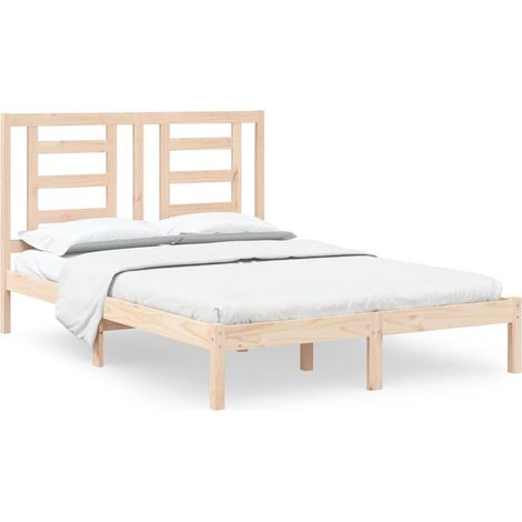 Maison Exclusive - Giroletto senza Materasso 140x200 cm in Legno Massello di Pino (1/5)