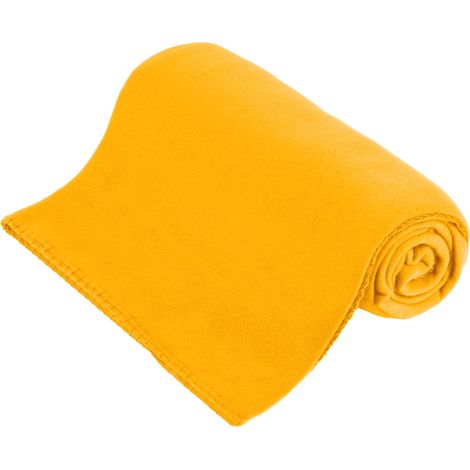 Teesa Coperta in pile 130 x 150 cm giallo TSA8900-3 (1/4)