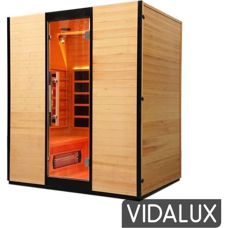 Vidalux 4 Person Sauna Full Spectrum Platinum Range UK's BEST
