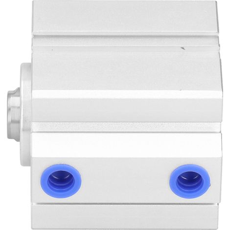 Vérin pneumatique double effet fin aluminium SDA50X40, course 40mm, alésage 50mm, fourniture industrielle (1/5)