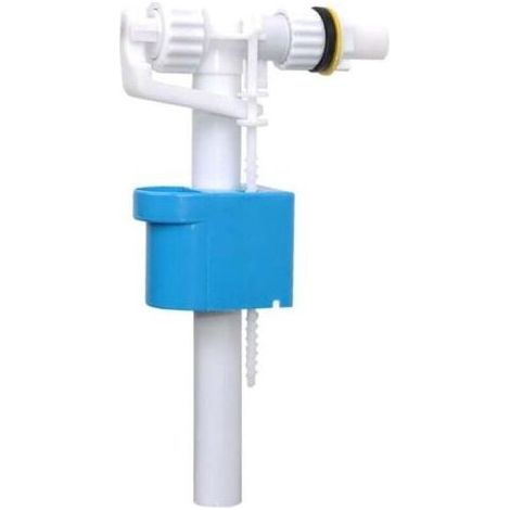 Plastique G1/2 Chasse d'eau entrée latérale Valve de remplissage d'arrivée, pièces de rechange de toilettes - 26 cm (1/3)