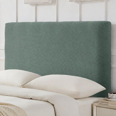 Housse de tête de lit élastique jacquard vert cyprès 1,5 m (1,4-1,7 m) 1.5 1.4-1 7 réf 25 × 20 × 5 cm 420 g – Livraison gratuite