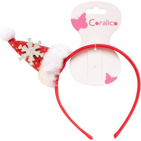 Diadema con gorro de Papá Noel