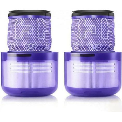 Post-filtre compatible avec l'aspirateur sans fil Dyson V11 SV14 Animal Absolute Torque Drive, 2 filtres HEPA de remplacement (1/5)
