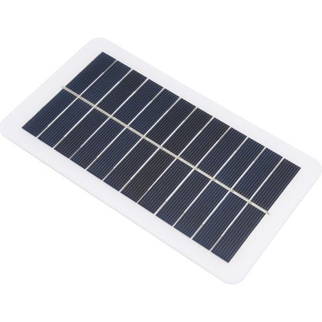 5V 2W 400mA Solarpanel mit externem Akku und USB-Ladefunktion für den Außenbereich (kein Energiespeicher, Modell 5V2W) (1/5)