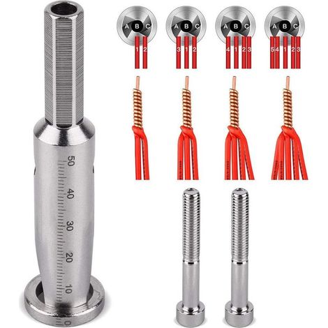 Outils de torsion pour clips de fil rapides et faciles, outil électrique et outil à main pour électricien (1/5)