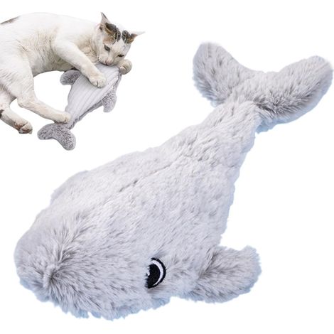 Jouet Battant pour Chat - Jeu d'exercice avec Animaux en Peluche - Jouet (1/5)