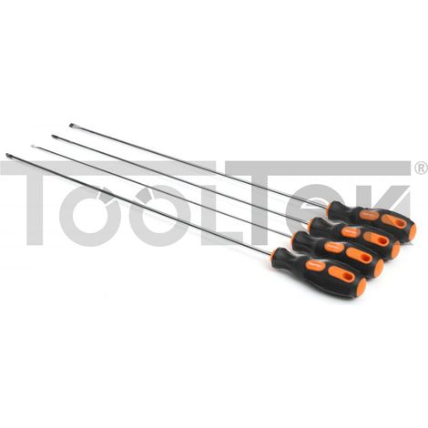 CACCIAVITI EXTRA LUNGHI SET 4pz A TAGLIO E CROCE 450mm (1/5)