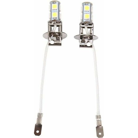 H3 LED-Lampe 6500K 9 SMD – Nebelscheinwerfer – Geringer Energieverbrauch – Einfache Plug-and-Play-Installation