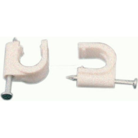 SC FISSACAVI C/CHIODI  8 MM DA 24 PZ- ELECTRALINE 3PMARK- 10,0 pz