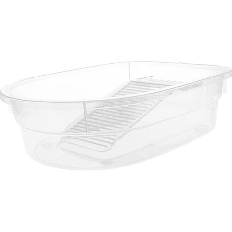 Bassine à Linge en PP Lavage des Vêtements de Bébé Résistante et Solide avec Planche à Laver Intégrée en Intérieur et Extérieur (1/5)
