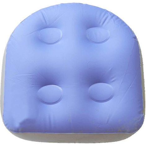 Siège rehausseur de spa gonflable, coussin de massage pour baignoire, tapis de massage avec ventouses (1/5)