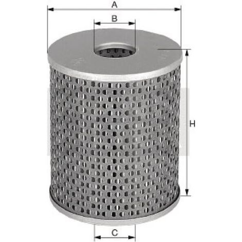 Filtre hydraulique type cartouche Mann Filter MH68