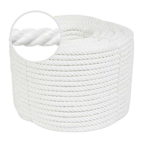 Cuerda nylon mate - 8mm x 100m (1/3)