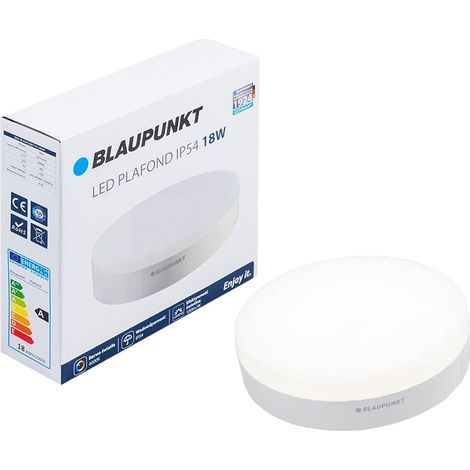 Plafond LED Montage en surface – Plafonnier – Blanc naturel 4000K – 18W – Downlight – Design moderne – Résistance à l'eau IP54 (1/5)