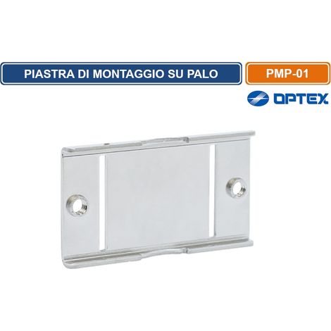 OPTEX PMP-01 PIASTRA DI MONTAGGIO SU PALO COMPATIBILE CON LE SERIE WXI, WXS E BXS