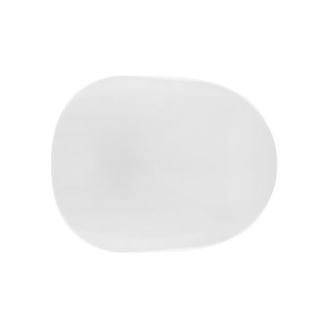 Abattant WC thermodurcissable TD15 45,5-47,3 x 36,5 cm Abattant WC blanc avec charnie'res re'glables