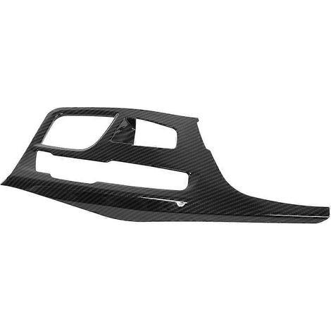 Mittelkonsolen-Schalthebelabdeckung in Carbonfaser-Optik für 5er G30 2017–2018 (1/5)