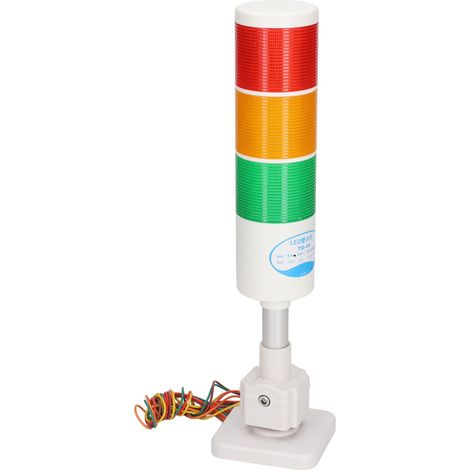Feu signalisation empilement LED multifonction atelier machine CNC lampe avertissement alerte 24V (1/5)