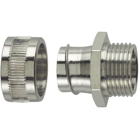 HellermannTyton 166-30315 SC20-FM-PG16 Raccord de tuyau métal 16.90 mm droit 1 pc(s) (1/2)