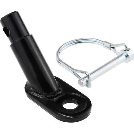 Conector para remolque de bicicleta, adaptador para remolque de perro con pasador de seguridad, para niños en bicicleta
