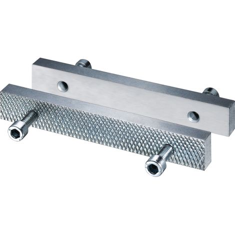 Morsa HEUER, ganascia anteriore, ganascia anteriore B.140mm liscia/rigata