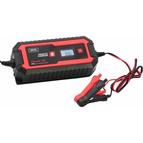 PRAKTIK CHARGER 8 LCD 6/12V - BW PCHARGE8 (1/2)