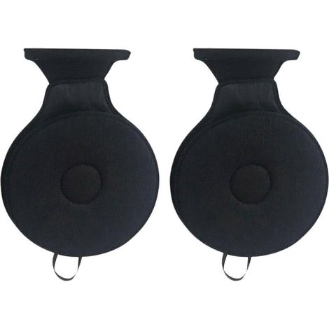 Coussin de siège pivotant 2X pour voiture pour personnes âgées, rotation à 360 degrés, léger, portable, en mousse à mémoire de forme, coussin pivotant pour voiture (1/5)