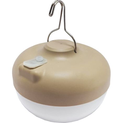 AUSSENLEUCHTE MOD. KIRSCHBEIGE WIEDERAUFLADBARE BATTERIE MIT FERNBEDIENUNG (1/2)