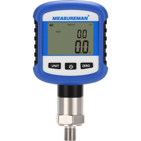 Manomètre numérique Bluetooth, 0-400 bar, raccord 1/4" BSP, précision 0,2% (1/5)