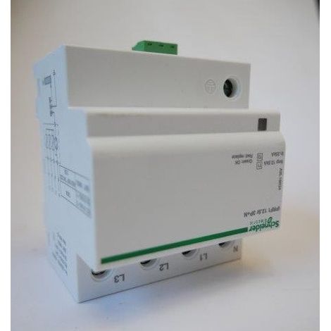 Parafoudre modulaire fixe 3P+N type 1+2 230-400V 50kA 8 pas de 9mm pour rail DIN iPRF1 12.5r Acti 9 Schneider