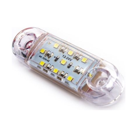 Luce laterale a LED a 9 LED FR0174B 12-24V 84mm, lampada di segnalazione.