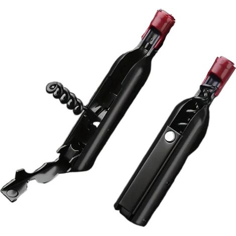 Ouvre-bouteille multifonctionnel avec aimant pour réfrigérateur – ouvre-bouteille de vin rouge