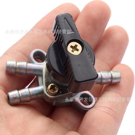 Motorcycle ATV Beach Buggy Two-in-One-out One-in-Two-out Oil Switch Valve Three-way ETon Polaris (1/4)