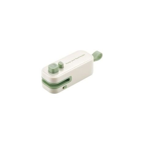 Mini machine de scellage thermique pour sacs, clip de conservation rechargeable USB avec aimant pour aliments tels que poissons, légumes, viande, fromage (1/5)