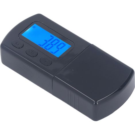 Balance de poche numérique pour platine vinyle, précision 5 g/0,01 g, idéale pour les bijoux, les poudres et les médicaments (noire). (1/5)