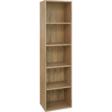 KIT LIBRERIA READY 40X29XH172 CM ROVERE NORDIK- 1,0 pz (1/2)