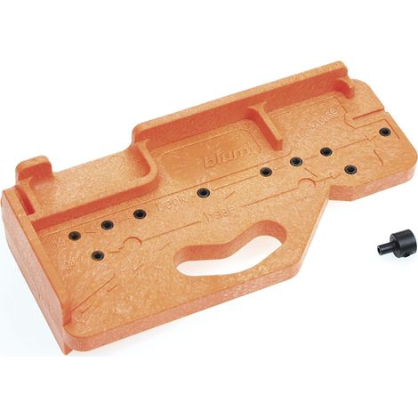 BLUM Bohrlehre Boden/Rückwand für LEGRABOX, Kunststoff (1/3)