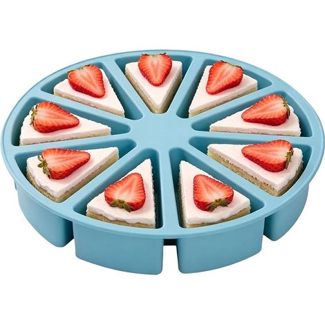 à gâteau en silicone Plaque de cuisson triangulaire (1/5)