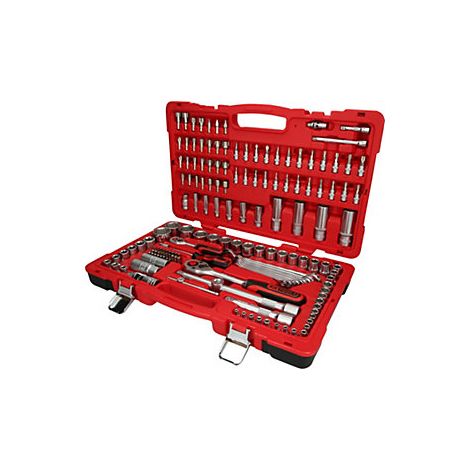 KS Tools Set di chiavi a bussola 1/4'' + 1/2'' 151 pezzi