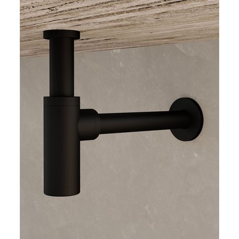 Siphon de lavabo - Noir