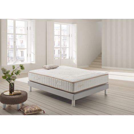 SIMPUR RELAX - Matratze 140x190 cm Elegance Höhe +/- 30 cm Taschenfedern  100% atmungsaktives SuperCell-Material
