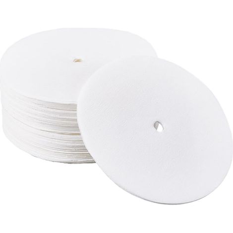 Filtres à Café en Papier pour Percolateur Disques Plats Ronds Blancs Petits Paquets Vierges pour Percolateurs Cafetières Camping Maison et Bureau. (1/5)