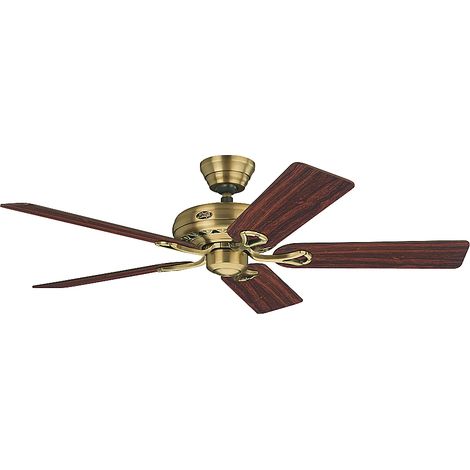 Ventilateur de plafond Savoy Laiton antique